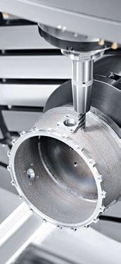 machine tool + One universal solution for additive buildup and subtractive machining for