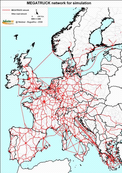 Network Analysis the LOGIS Model 2,000 Trans-European logistics relations Special emphasis on new markets in New Member States Transhipment