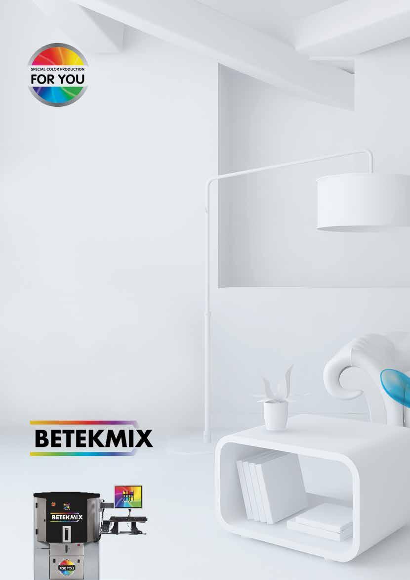 All colors you can imagine encolour your home with Betek.