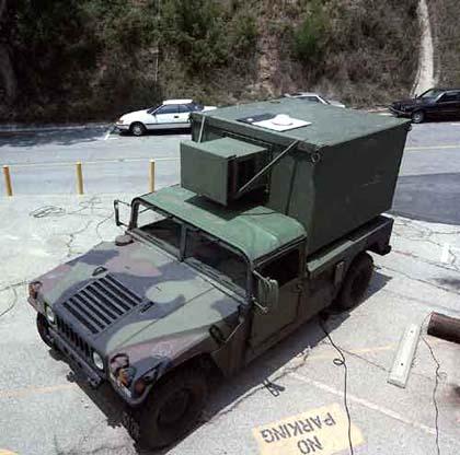 EMI Shielding for HMMWV Shelter by Cold Spray ARL Produces