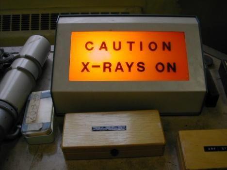b) A radiation survey of the new X-ray device shall be carried out before it is put into operation. Contact the Radiation Safety Officer to arrange for this survey.