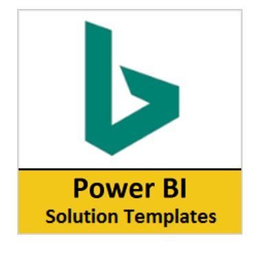 A final note - Power BI Templates End to end solutions that utilize various Azure