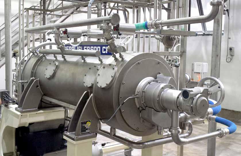 contributing to their constant qualitative and nutritional development Pieralisi centrifugal decanters and separators, developed on the basis of the experience gained in