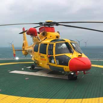 Northern HeliCopter (NHC) is our partner for offshore rescue by air and customer-specific flight services.