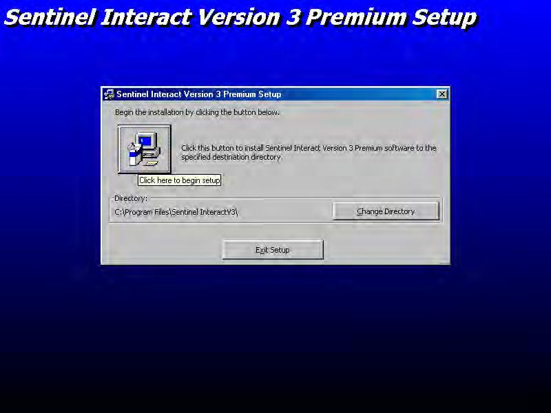 Fig 3.2 Path Settings 3.2 Upgrading to the latest Version 3 Software 1. Open the Upgrade to Interact V3 folder found on the C.D. 2. Execute ALL seven files found within this folder.