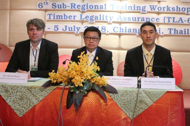 WORKSHOP SUMMARY Sixth Sub-Regional Training Workshop on Timber Legality Assurance 3-5 July 2018 CHIANG MAI, THAILAND Introduction Representatives of the Government of Thailand, the European Union