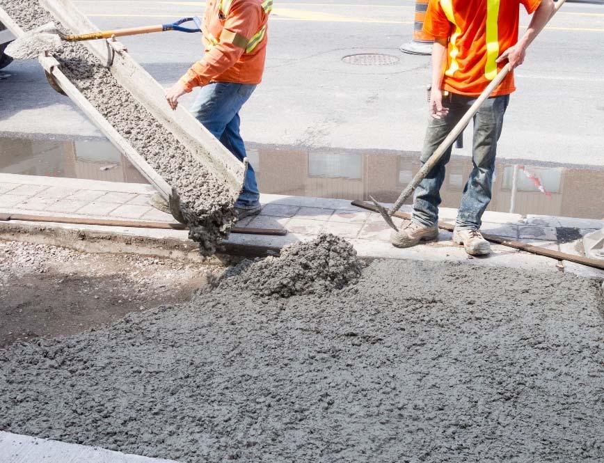 Hydraulic cements (e.g., Portland cement) set and become adhesive due to a chemical reaction between the dry ingredients and water.