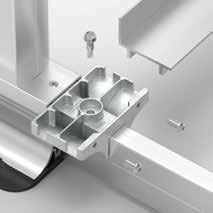 membranes + + Recessed handles for safe