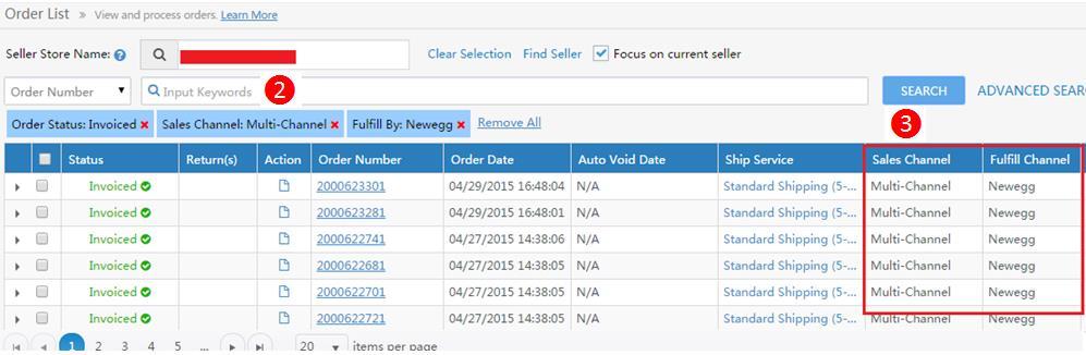 zip Monitoring your multi-channel orders You can review the status of Multi-Channel orders using the following steps: 1. Go to Seller Portal then open Manage Order > Order List. 2.