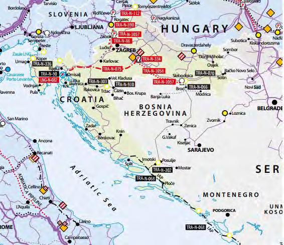 Map 19 Location of Croatia s