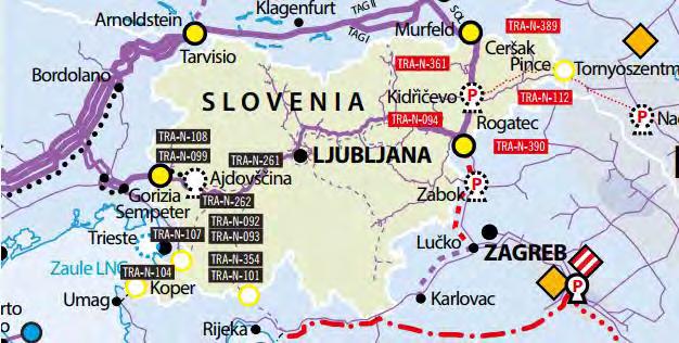 Map 22 Location of Slovenia