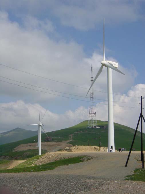 mezoblebis gamocdileba Experience of Neighbors qaris eleqtro-sadguri somxetsi Wind electric station in Armenia asenda iranis dafinansebit Constructed by
