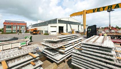 Our facilities Give us a challenge! The precast concrete parts sector is an industry with a future.