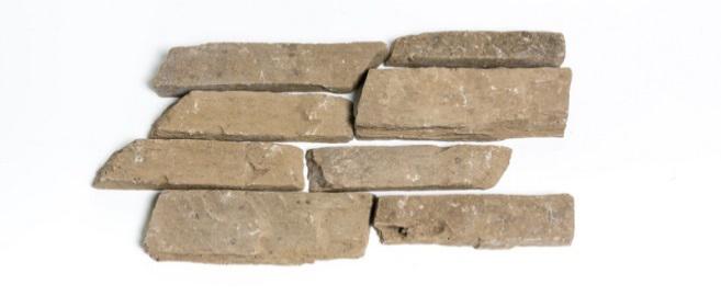 4 x4 x2 brick samples were prepared from the dry-cast brick and tested for compressive strength following the clauses of ASTM