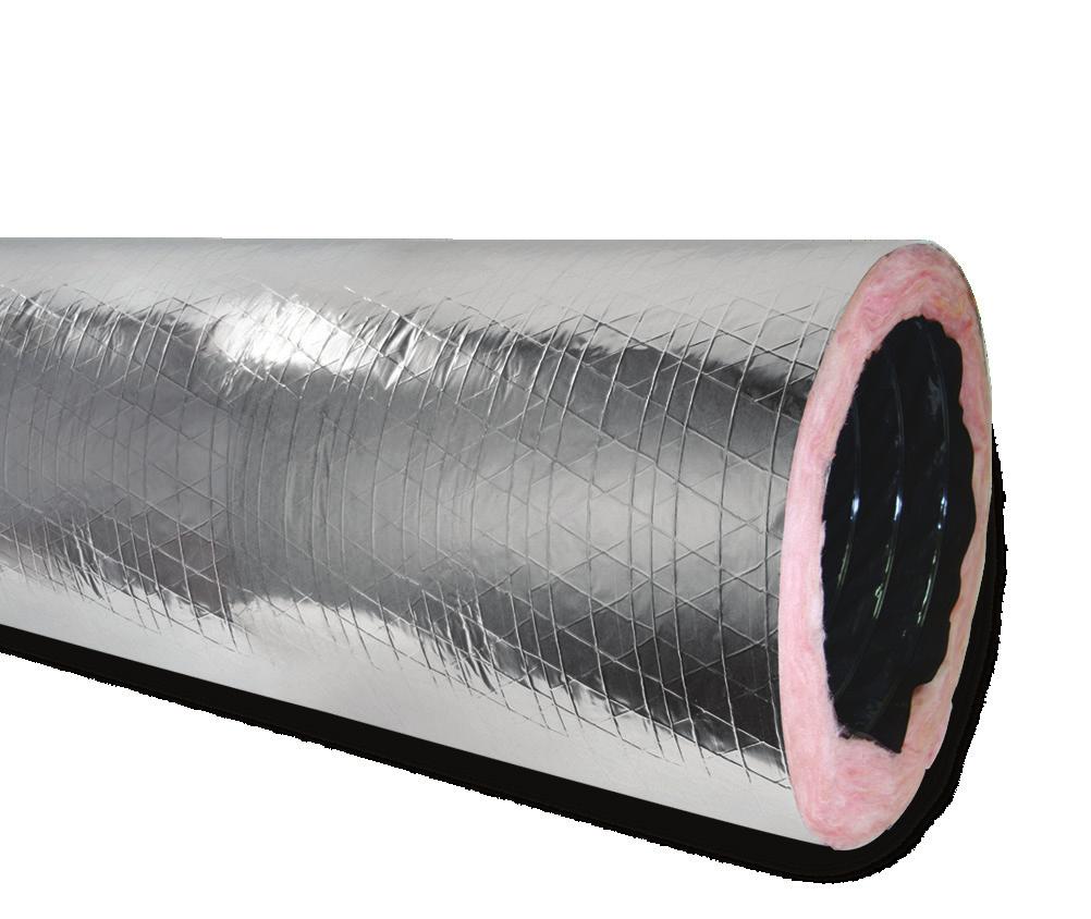 Product Details EcoTouch Insulation for Flexible Duct Owens Corning EcoTouch Insulation for Flexible Duct is a lightweight, flexible, resilient thermal and acoustical insulation made of inorganic