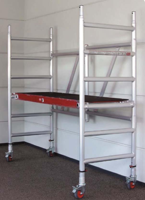 ROLLING TOWER SINGLE WIDTH 5400 Altrex offers a single-width folding tower which is particularly suited to work indoors.