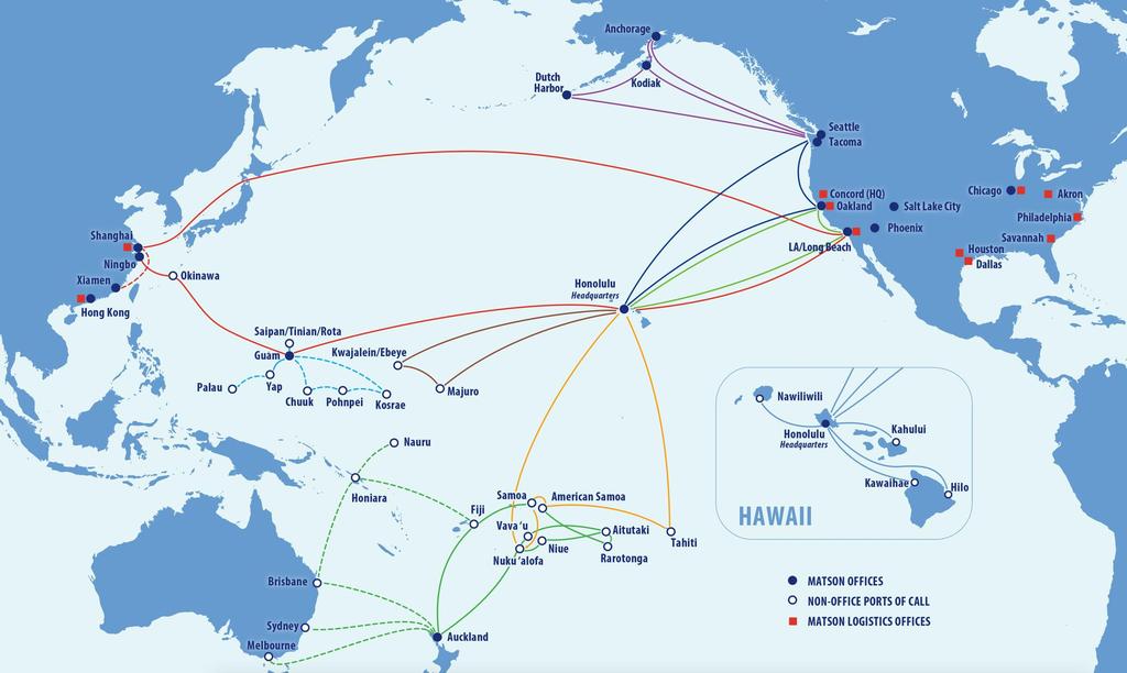 Matson Today: Connecting the Pacific