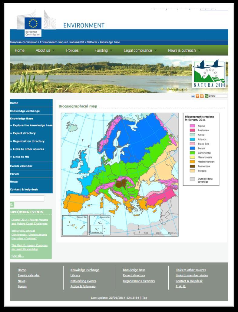 Natura 2000 Platform important developments An advanced document and information management system has been developed Digital newsletter developed and circulated (bi-monthly) Facility for users to