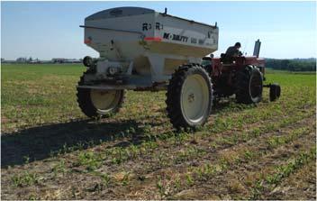 The NRCS Area Agronomist, Neil Sass, talked about the benefits of including cover crops on acres that have manure application as well as results of a study showing how seeding date, seeding rate, and