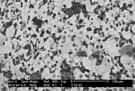 Effect of Powder Mixture Conditions on Mechanical Properties of Sintered Al 2 O 3 -SS 316L Composites under Vacuum Atmosphere 83 microstructure, leading to poor mechanical properties.