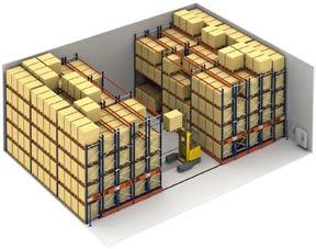 Pallet racking Movirack mobile pallet racking Optimises space and considerably increases