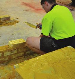 CERTIFICATE II BUILDING & CONSTRUCTION PATHWAYS 52824WA Provides practical skills & insight into the construction industry, particularly in the brick & blocklaying field, and the carpentry & joinery