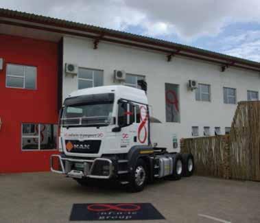 THE COMPANY Infinite Transport is a dynamic and innovative transport and Logistics Company, with a strategic specialized fleet, providing solutions throughout the SADC countries for a diverse range
