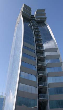 Hill, Index Tower by Sir Norman Foster,