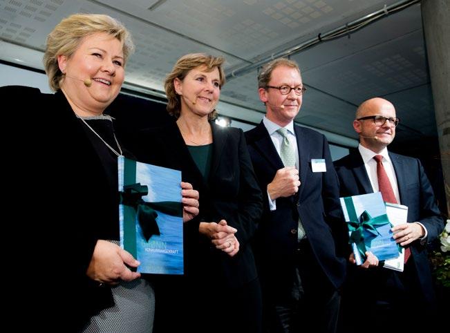 Presentation of the report on green competitiveness.