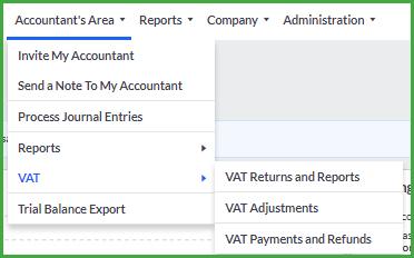 Accountant s Area In the Accountant s Area, you will find reports and functions that are usually part of an accounting function.