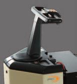 Crown s innovative electronic power steering is a huge advantage on the PC 4500 Series center control pallet truck.