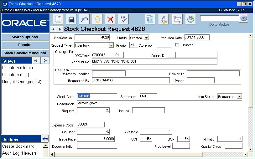 Checkout Request Records The system can be set to send an alert to the requestor when backordered items are received.