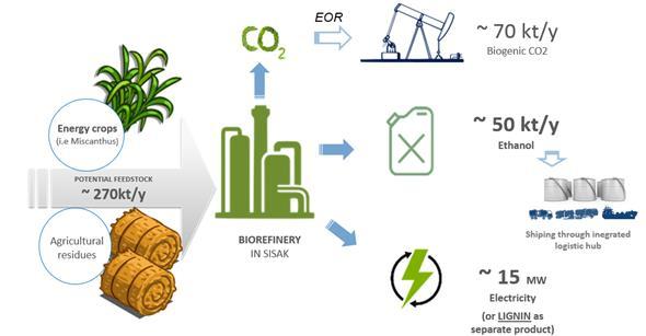 Value chains Ethanol production INA