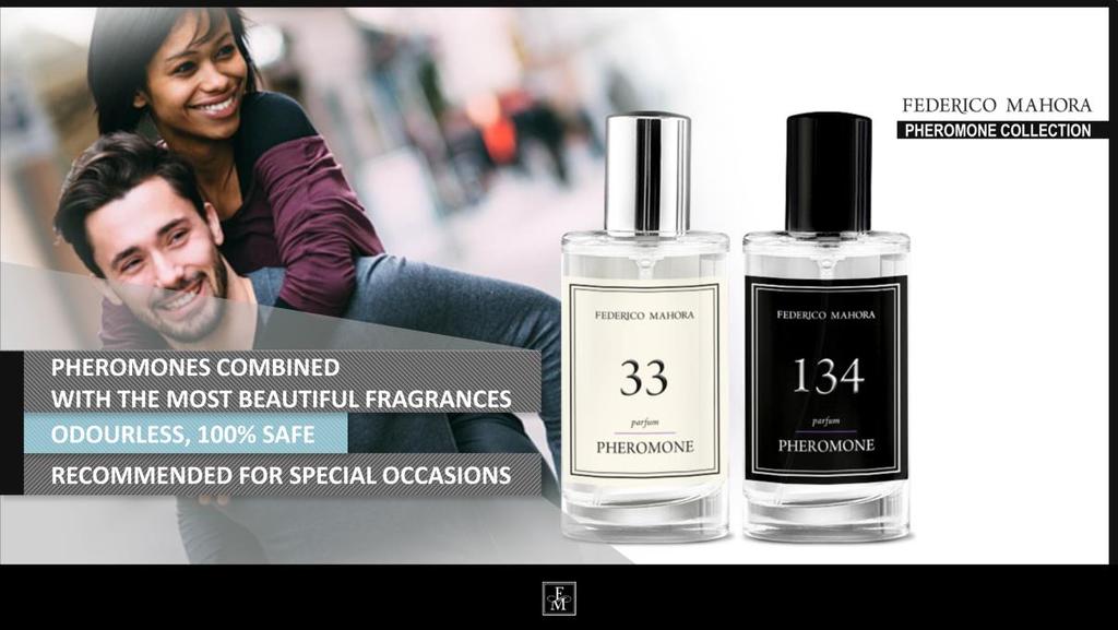 9. Pheromones combined with the most beautiful fragrances. Odourless, 100% safe. Recommended for special occasions.
