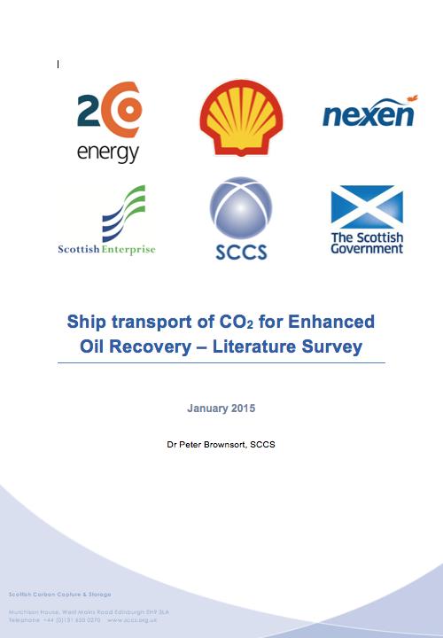 transport of CO 2 by ship Key findings for EOR http://www.sccs.org.