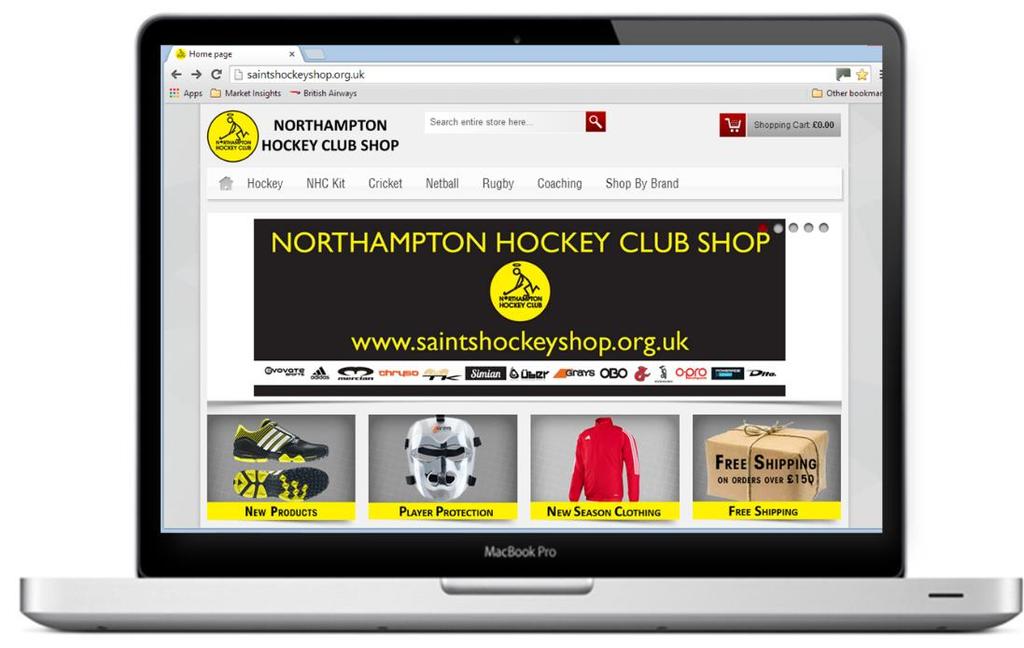 Example My Shop branding: www. saintshockeyshop.org.uk How do we set up our shop?
