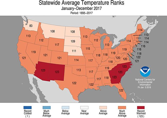 2017 The Year in Review Weather Jim Noel, NOAA/NWS/Ohio River Forecast Center Ohio experienced one of its warmest years on record during 2017.