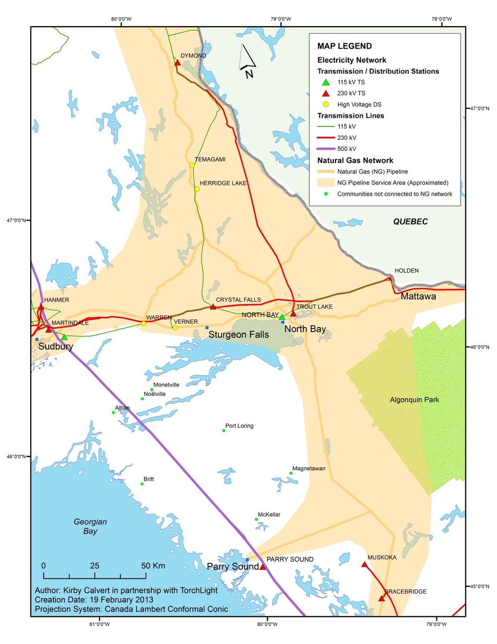 Natural Gas TransCanada Pipelines Main Line Union Gas provides local distribution ~10 towns lack NG Opportunities for