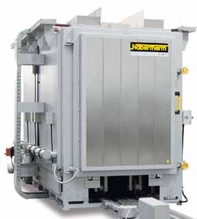 The furnace chamber is equipped with a high-quality insulation made of high-temperature fiber blocks.