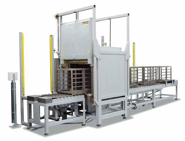 The conveyor speed and the number of control zones are defined by the process specifications.