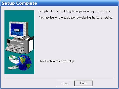 and press "Finish" button, then computer will restart by closing any opened program, otherwise, following screen will appear: 3.2) RUNNING SMAP APPLICATION 3.