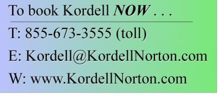 Biography Kordell Norton is a high energy and entertaining international speaker on driving explosive business growth for your organization since 2004.