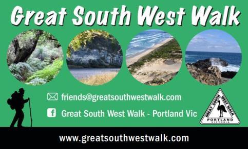 Friends of the Great South West Walk Inc A0032572F PO Box 192 Portland Vic 3305 28 th September 2018 Mr Tim Rudge General Manager Yumbah Narrawong Portland Vic 3305 Dear Tim On behalf of the
