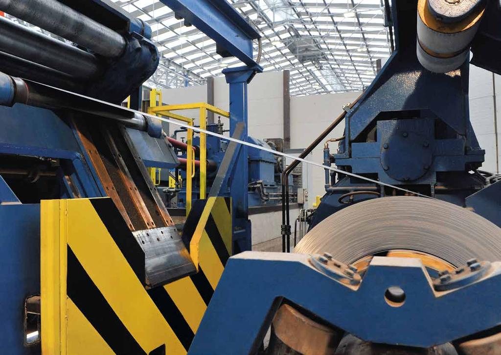 we give shape to steel Marcegaglia is the leading industrial group worldwide in the steel processing sector, with a yearly output of 5.4 million tons.