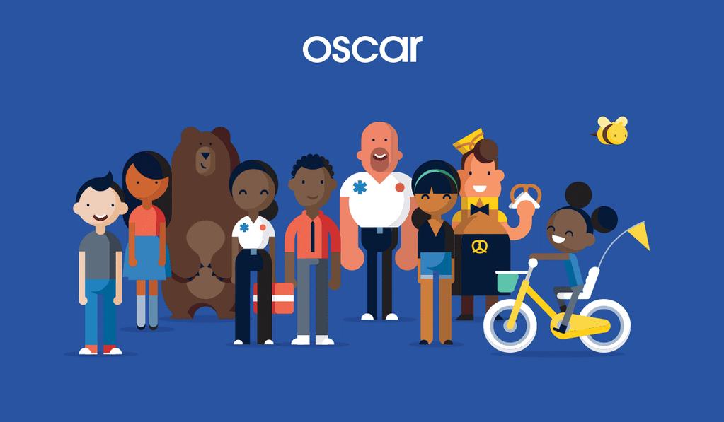 Oscar Insurance Provides customers with a