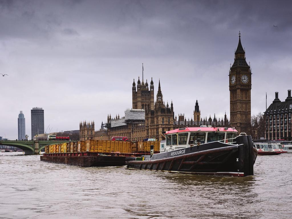 The River Thames is an integral part of London s society and economy.