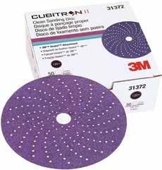 The latest abrasive innovations from 3M. 3M Cubitron II DA Discs Part No.
