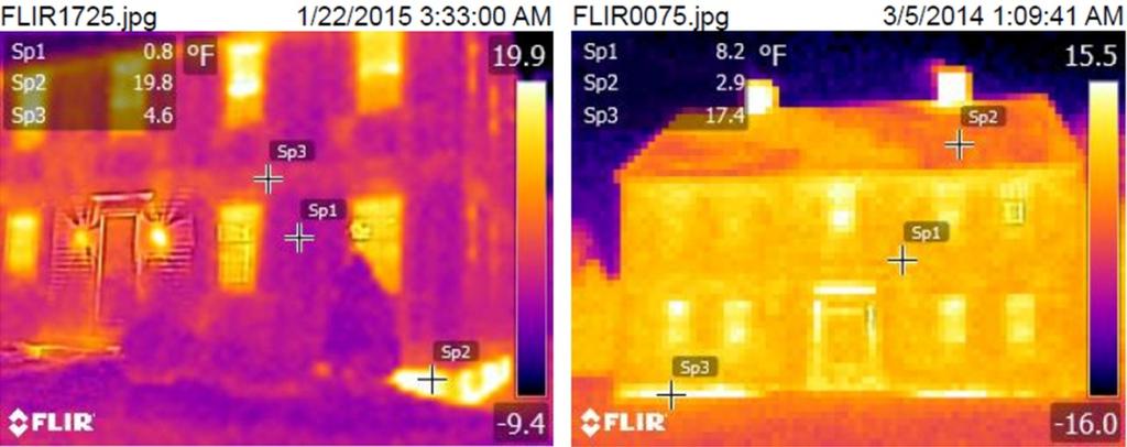 Typical Infra-Red Images These images