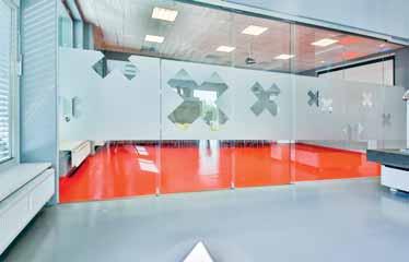 glass partition walls with