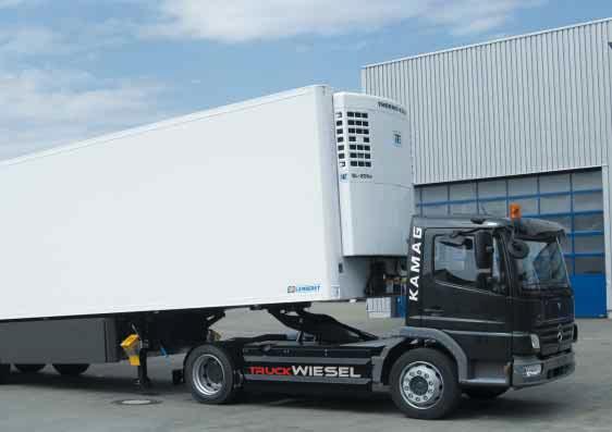 A particular challenge is changing the swap bodies and semi-trailers quickly, safely and efficiently.